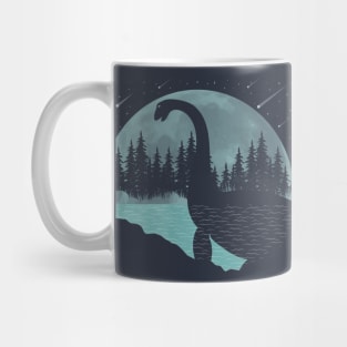 Nessie With Full Moon Mug